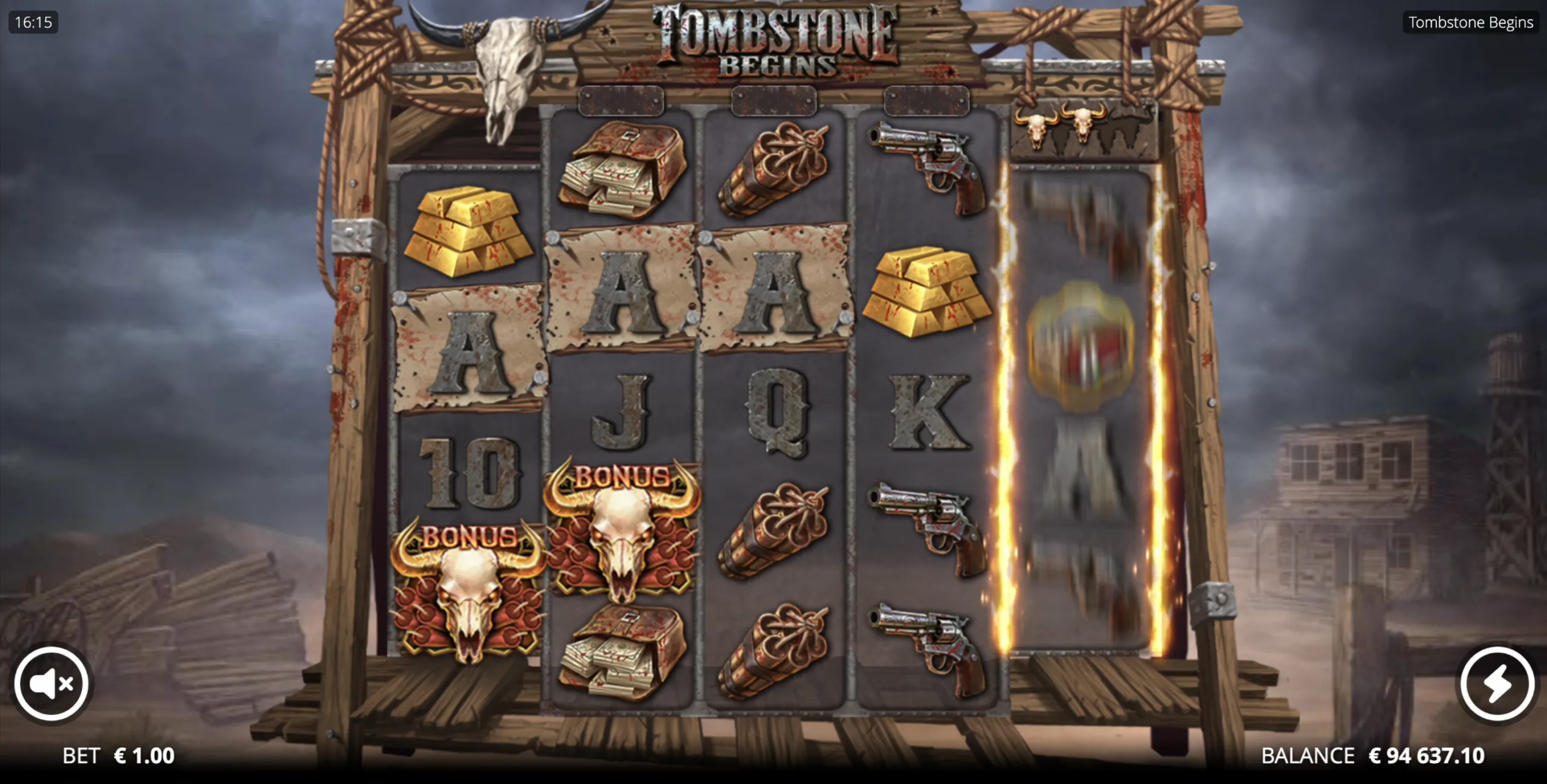 slot Tombstone Begins